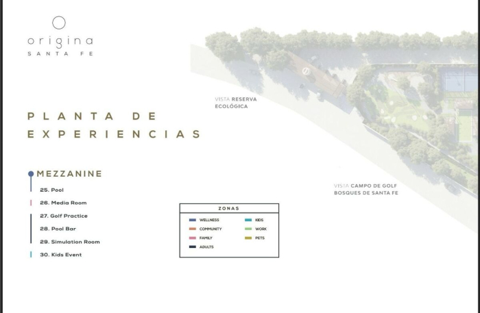 Venta Departamento Origina Santa Fe