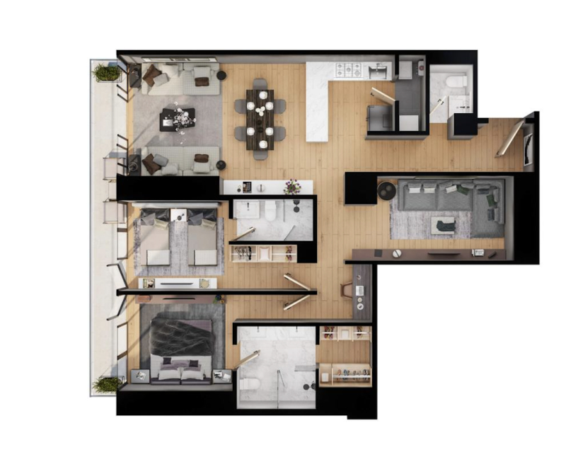 DEPARTAMENTO, En VENTA, Carretera San Mateo Santa Rosa, 