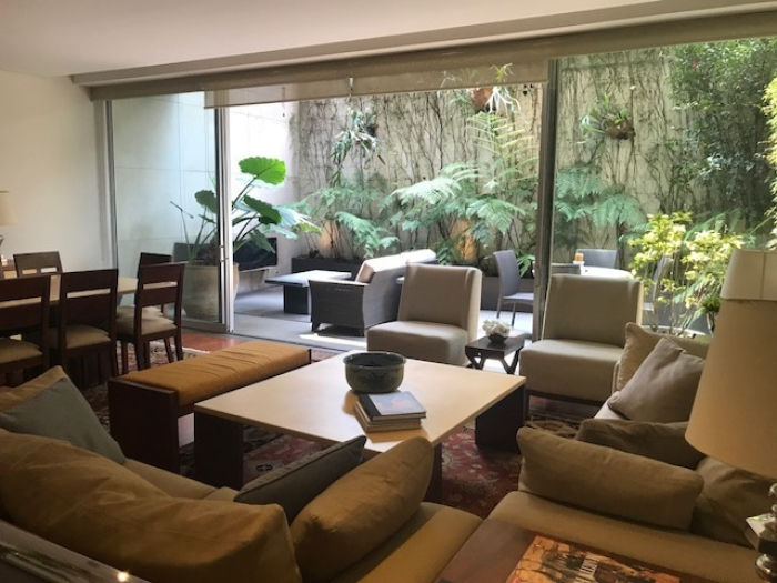 departamento en renta en polanco amueblado espectacular garden !!