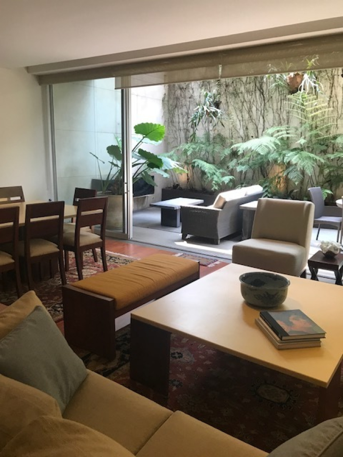 departamento en renta en polanco amueblado espectacular garden !!