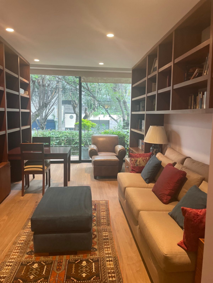 departamento en renta en polanco amueblado espectacular garden !!