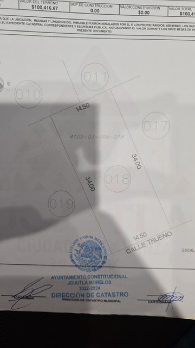 Terreno En Venta En Las Fincas De Tequesquitengo 