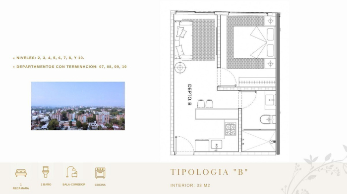 Departamento Venta Nuevo San Ángel Álvaro Obregón CDMX