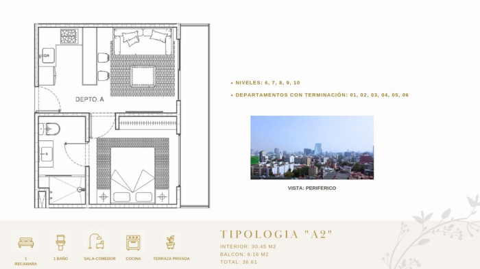 Departamento Venta Nuevo San Ángel Álvaro Obregón CDMX