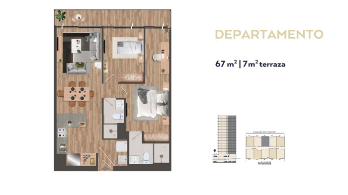 Departamento Venta Tlalpan Benito Juárez CDMX