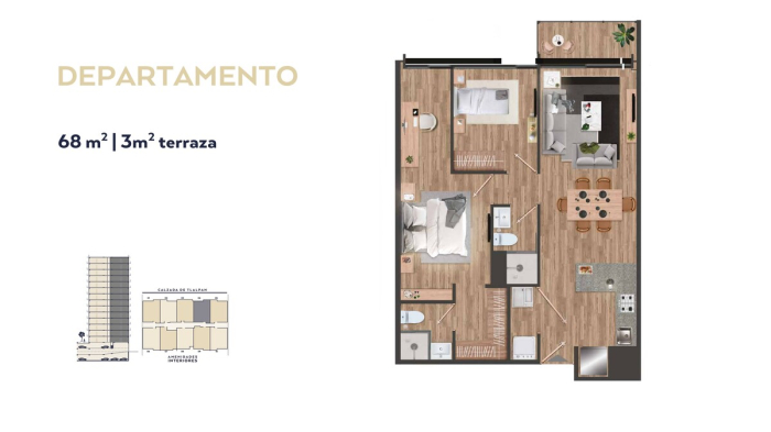Departamento Venta Tlalpan Benito Juárez CDMX