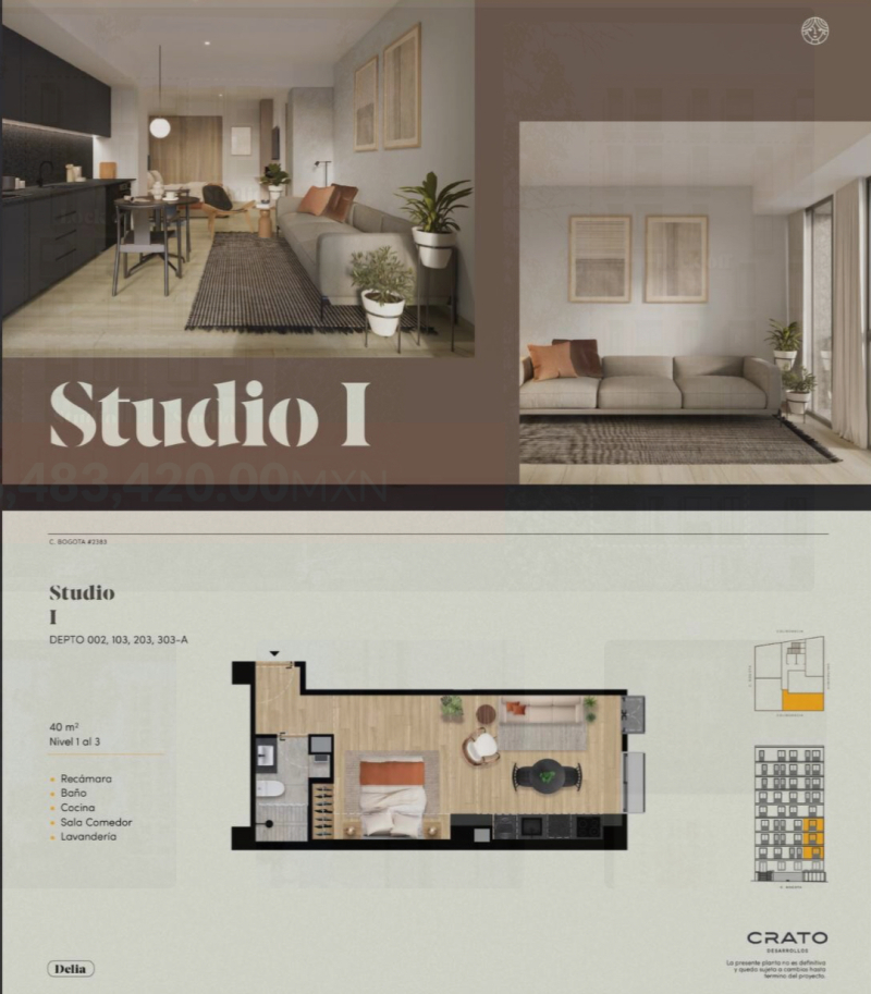 Departamentos En Preventa En Torre Delia Providencia