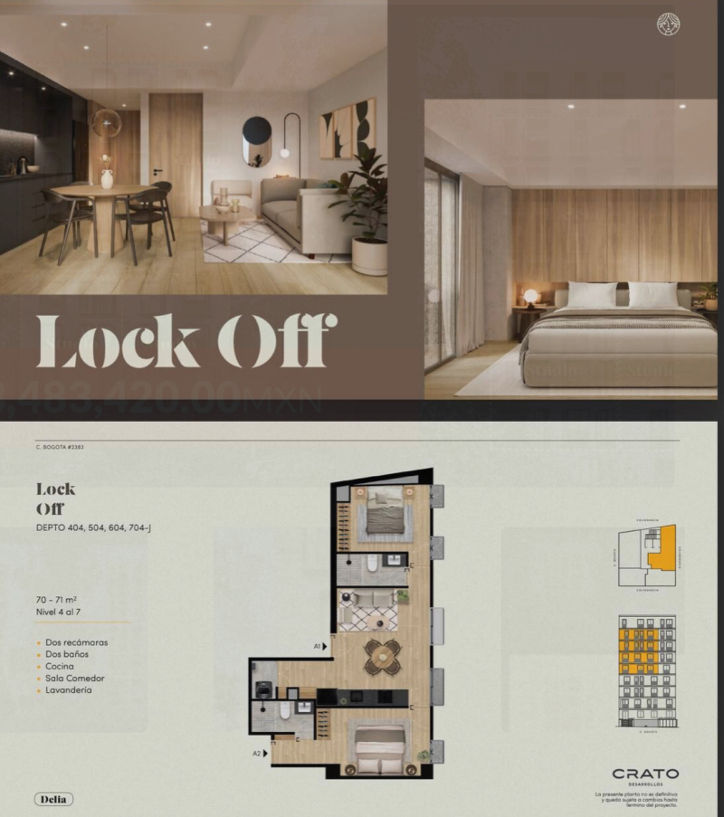 Departamentos En Preventa En Torre Delia Providencia