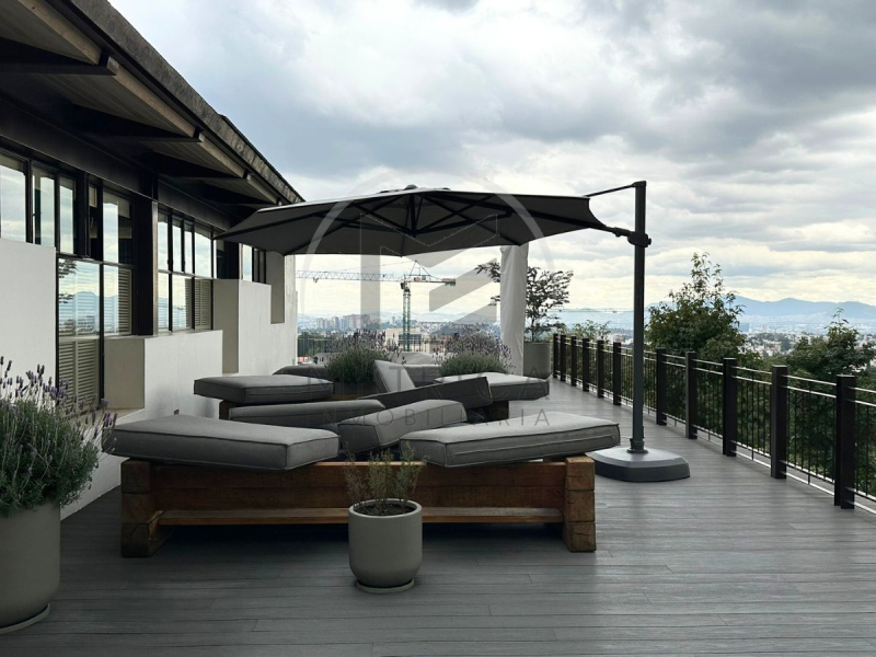 departamento en renta en club residencial bosques - torre cedros i