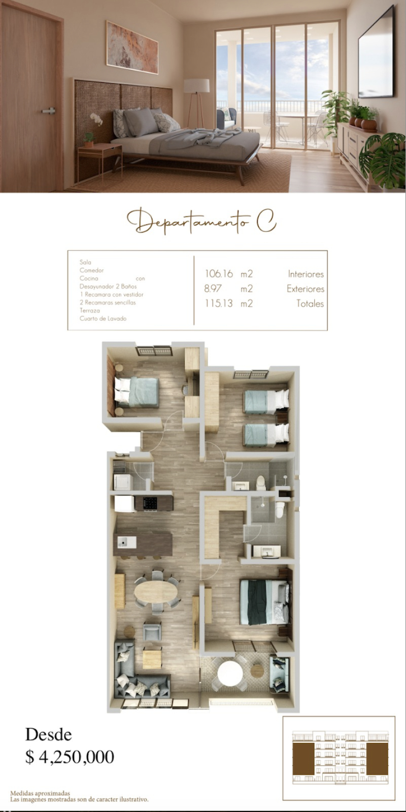 Departamento En Venta En Supermanzana 316