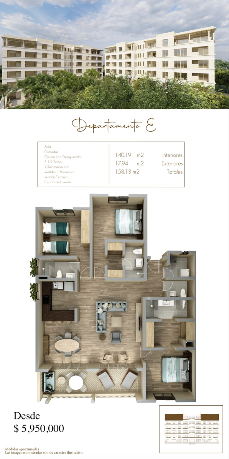 Departamento En Venta En Supermanzana 316