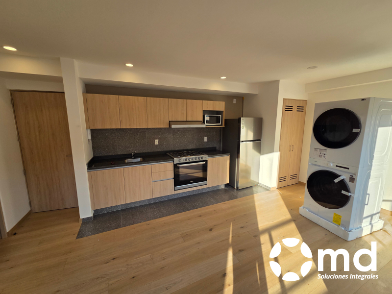 Renta Departamento Con Balcón A Estrenar En San Rafael