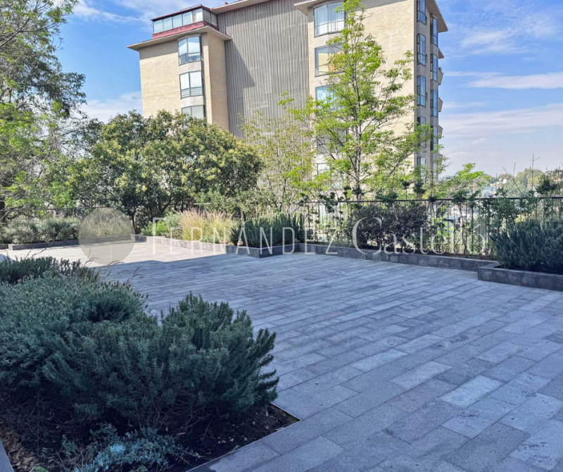 VENTA DEPARTAMENTO PLANTA JARDIN  EN INTERSOL, LOMAS DE REFORMA