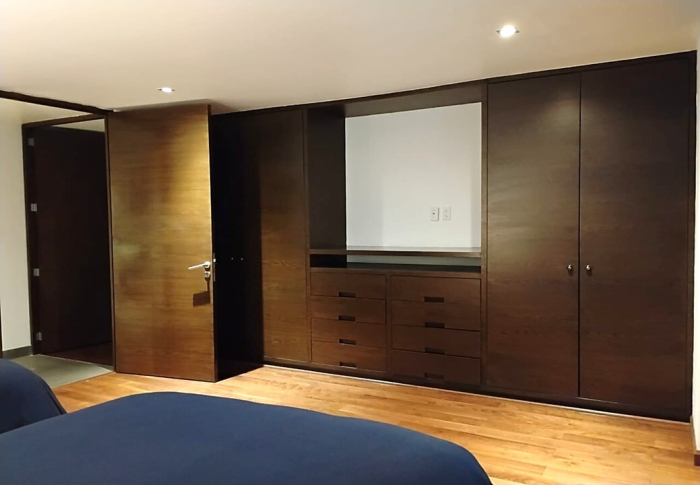 departamento amueblado en renta en campos elíseos 69