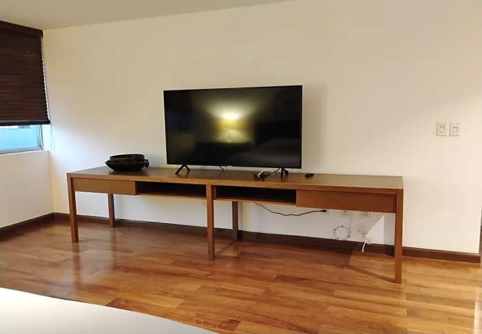 departamento amueblado en renta en campos elíseos 69