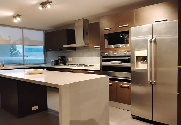 departamento amueblado en renta en campos elíseos 69