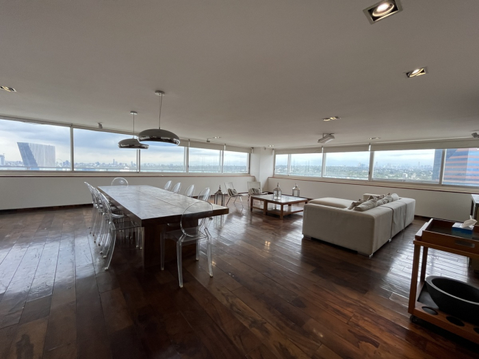 departamento amueblado en renta en palmas camerún lomas de chapultepec 