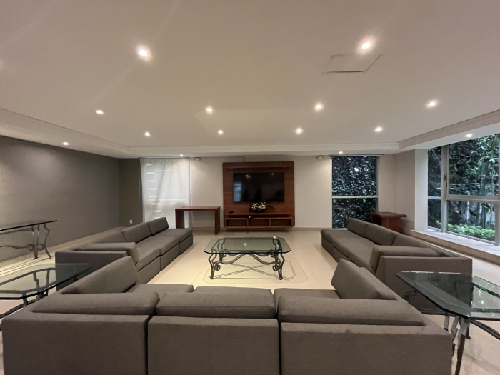 departamento amueblado en renta en palmas camerún lomas de chapultepec 