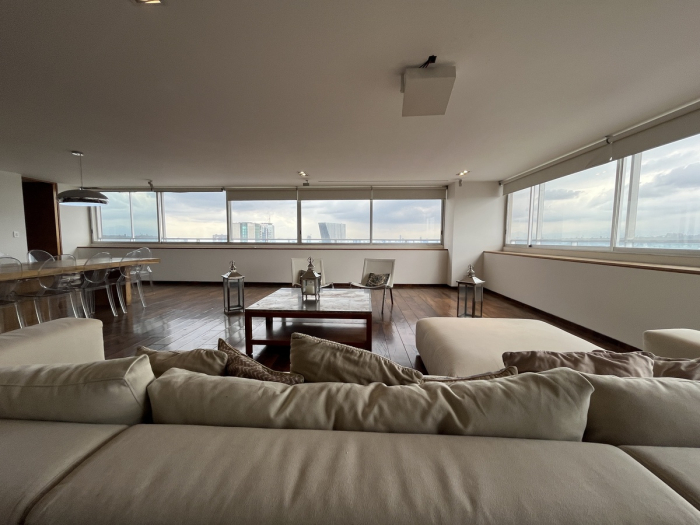 departamento amueblado en renta en palmas camerún lomas de chapultepec 