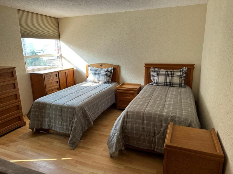 departamento en renta en polanco amueblado con balcón 