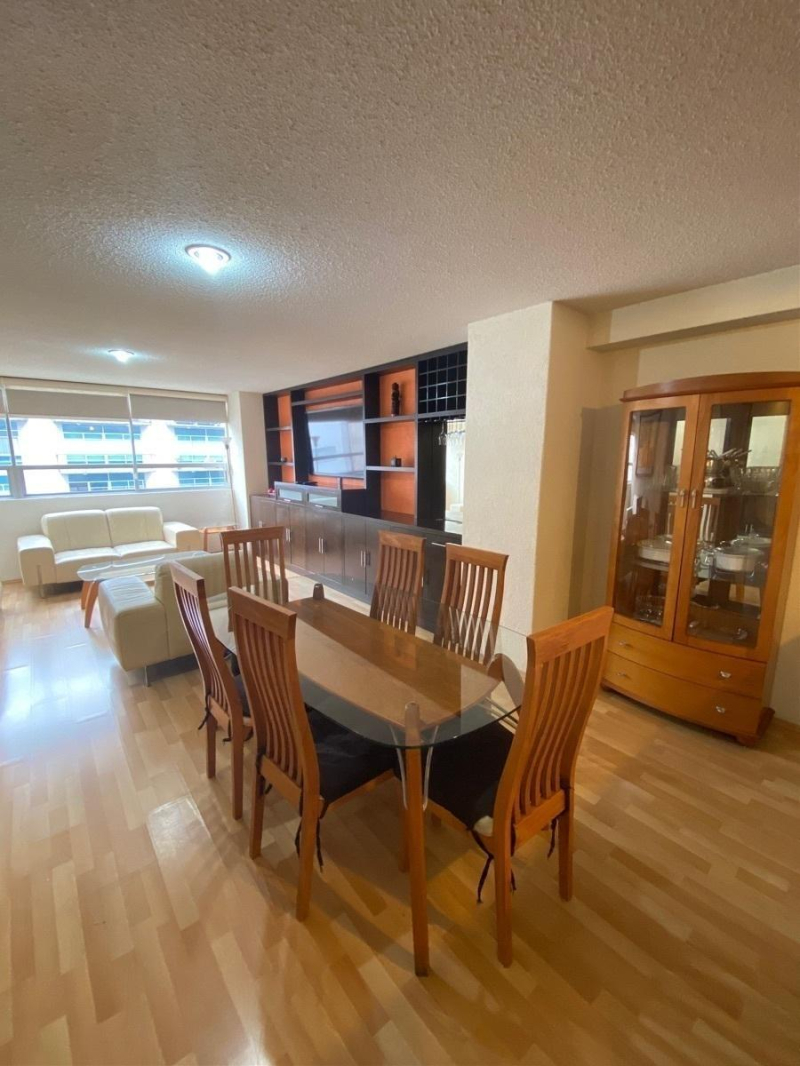 departamento en renta en polanco amueblado con balcón 