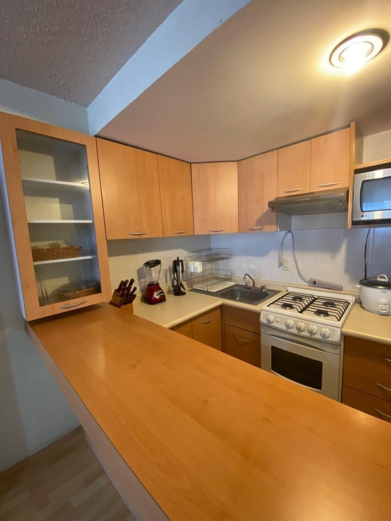 departamento en renta en polanco amueblado con balcón 
