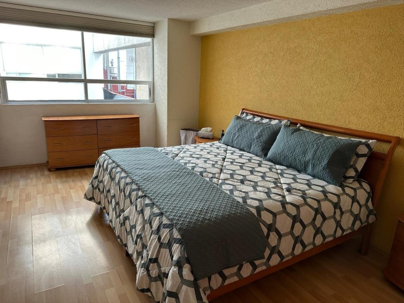departamento en renta en polanco amueblado con balcón 