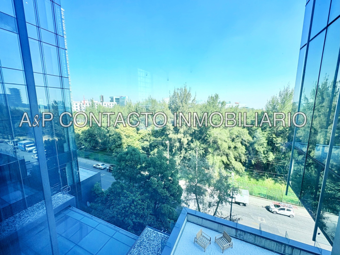 Oficina En Renta  Downtown Santa Fe  (Obra Gris)