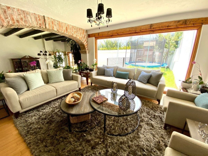 Renta Casa En Lomas Hipodromo, Junto A Tecamachalco. Amueblada O Semi Amueblada