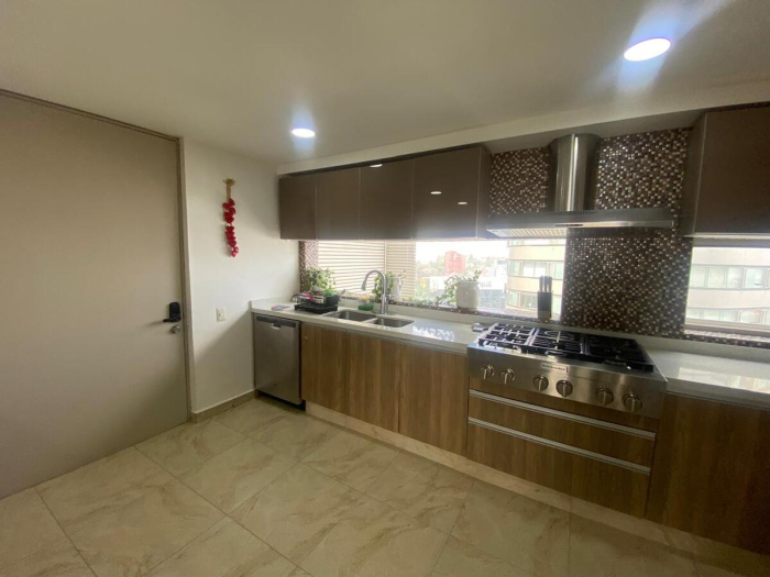 departamento  renta en santa fe