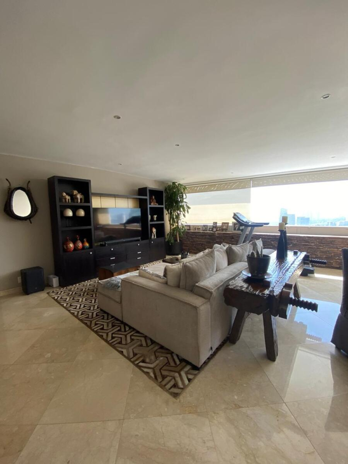 amueblado departamento  renta en santa fe