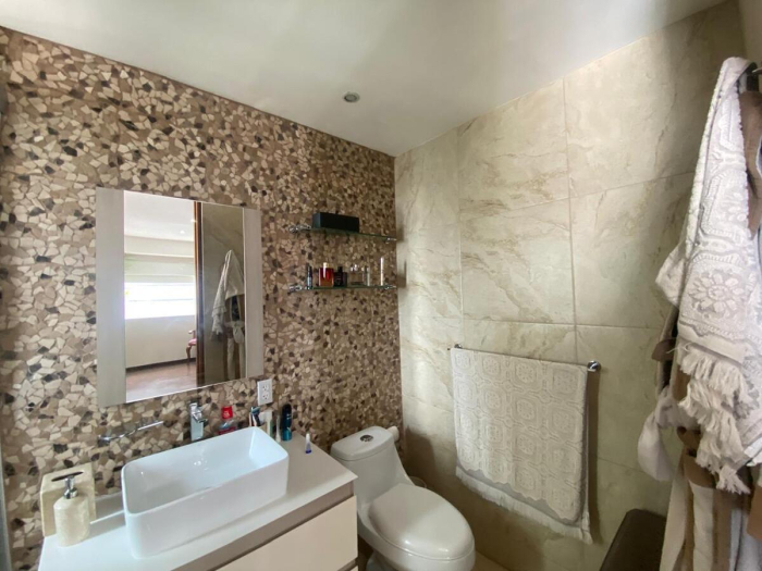 amueblado departamento  renta en santa fe