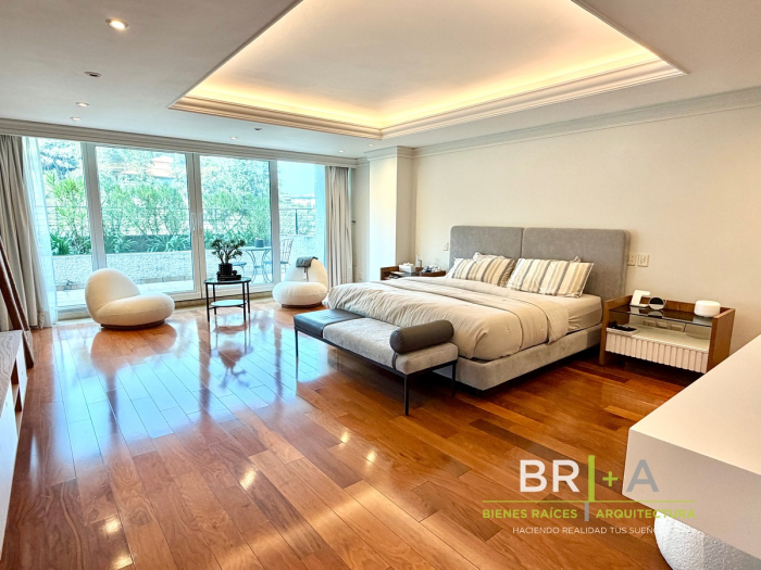 departamento en venta con terraza en bosques de las lomas