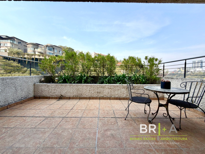 departamento en venta con terraza en bosques de las lomas