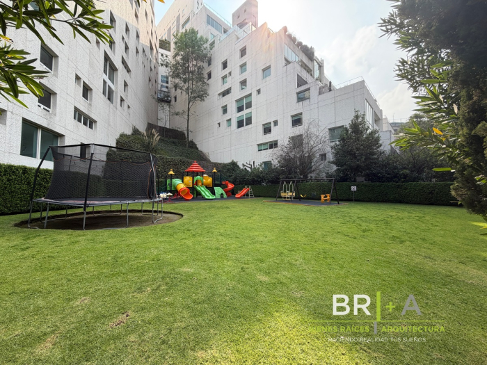departamento en venta con terraza en bosques de las lomas