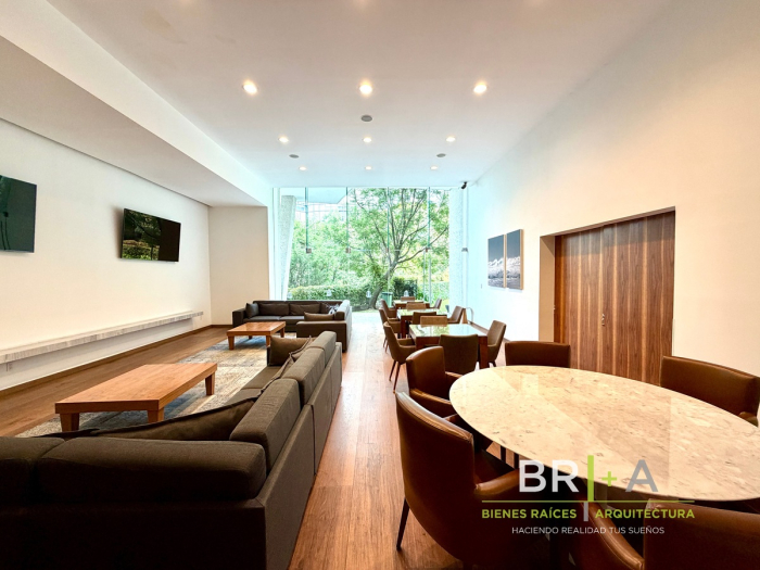 departamento en venta con terraza en bosques de las lomas