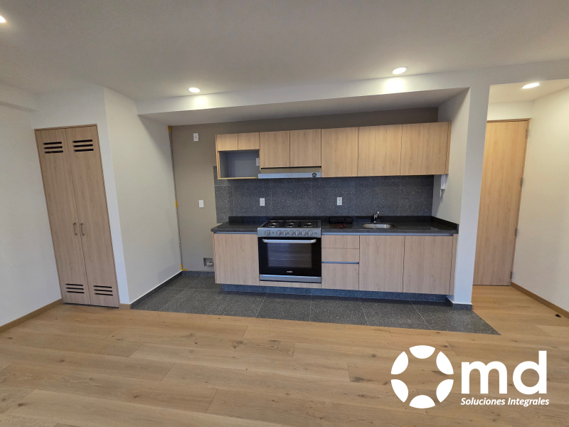 Renta Departamento A Estrenar Con Balcón En San Rafael