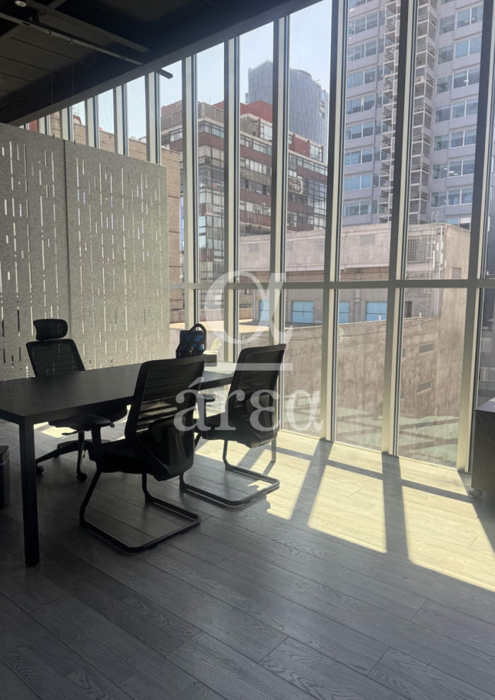 oficina amueblada o sin amueblar en renta a una cuadra de reforma