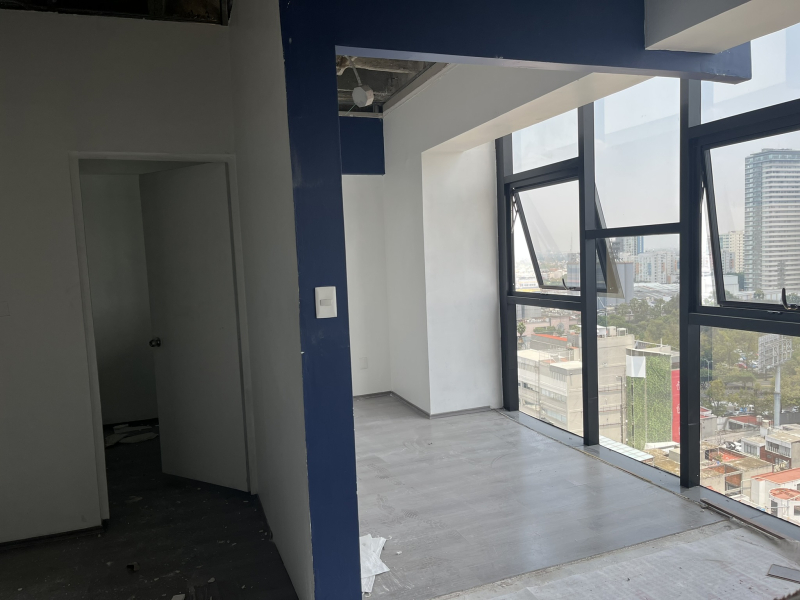 oficina renta 75 m2 nueva area abierta hermosa vista