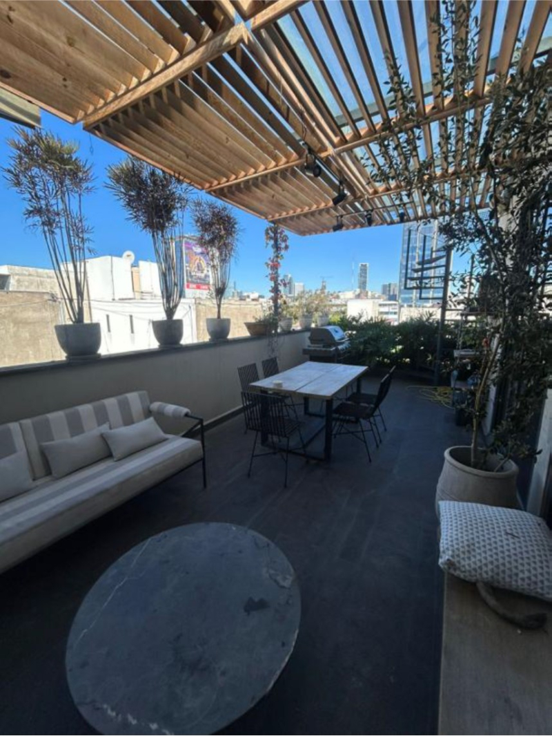 excelente departamento ph de lujo en venta roma norte