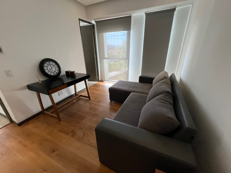 Departamento Amueblado En Renta Central Park Guadalajara  1 Recámara Y Estudio