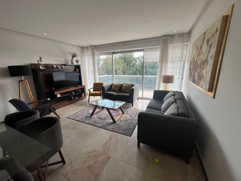 Departamento Amueblado En Renta Central Park Guadalajara  1 Recámara Y Estudio