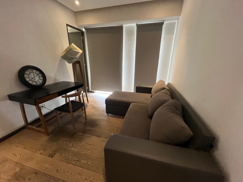 Departamento Amueblado En Renta Central Park Guadalajara  1 Recámara Y Estudio