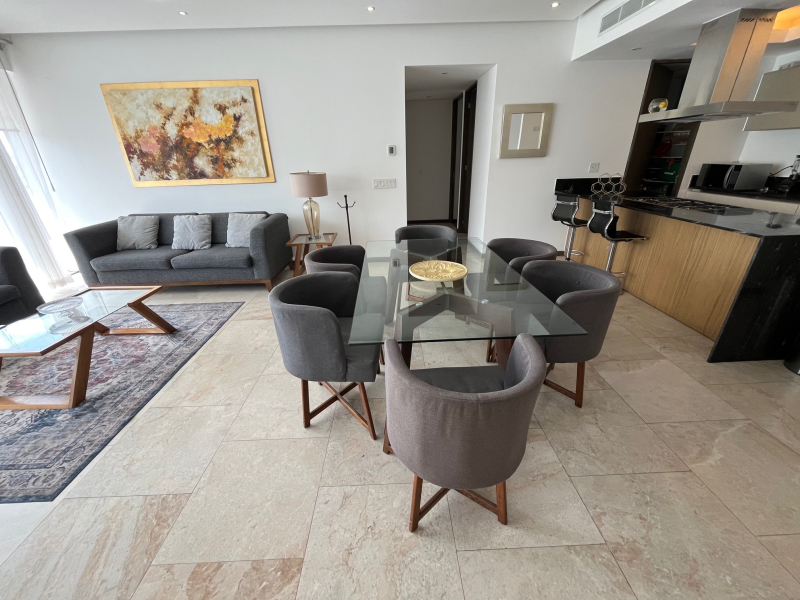 Departamento Amueblado En Renta Central Park Guadalajara  1 Recámara Y Estudio