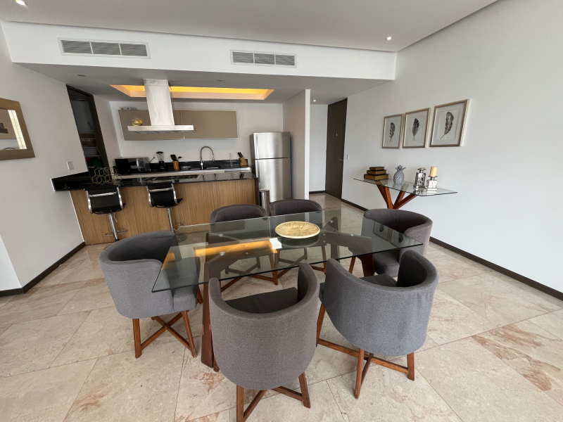 Departamento Amueblado En Renta Central Park Guadalajara  1 Recámara Y Estudio