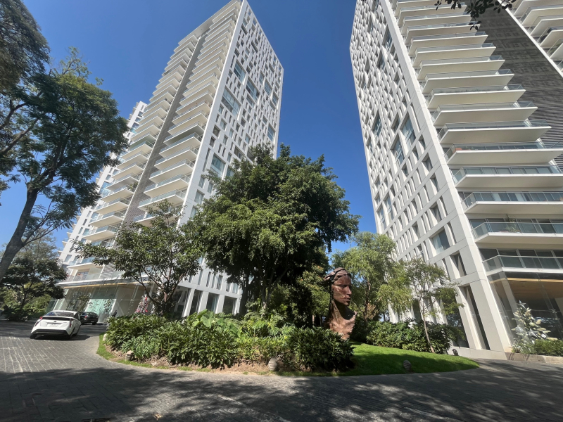 Departamento Amueblado En Renta Central Park Guadalajara  1 Recámara Y Estudio