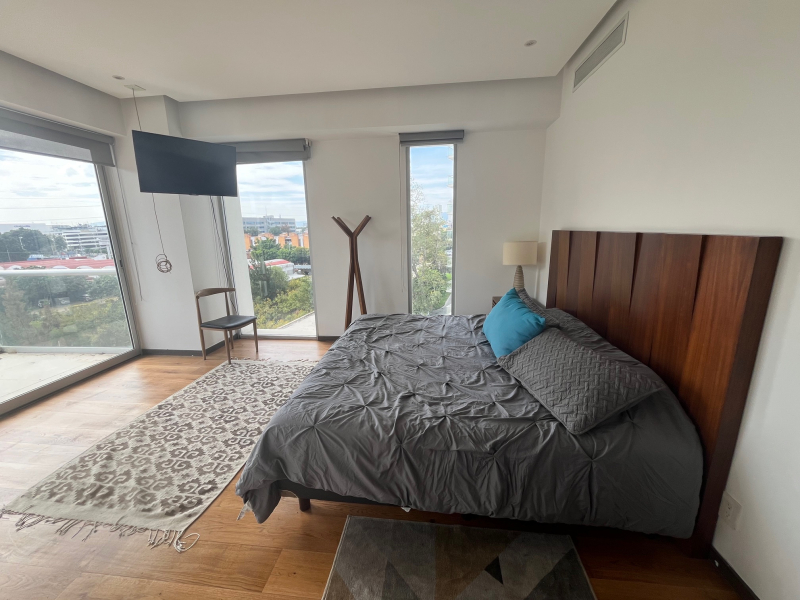 Departamento Amueblado En Renta Central Park Guadalajara  1 Recámara Y Estudio