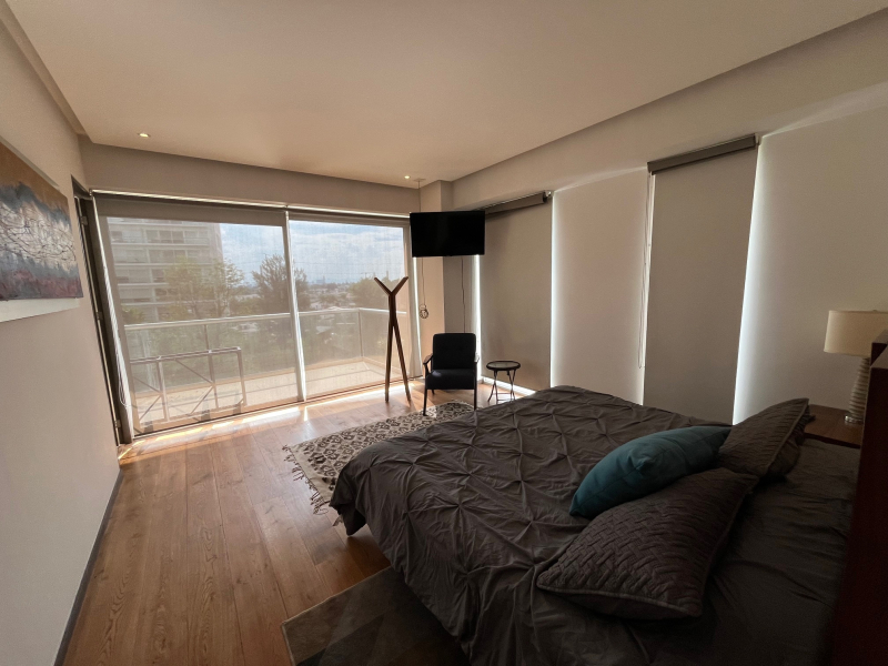 Departamento Amueblado En Renta Central Park Guadalajara  1 Recámara Y Estudio