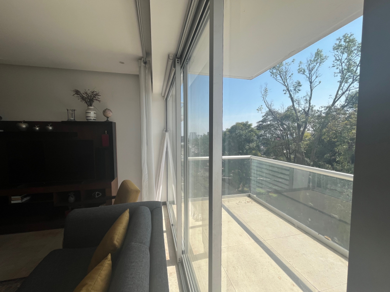 Departamento Amueblado En Renta Central Park Guadalajara  1 Recámara Y Estudio