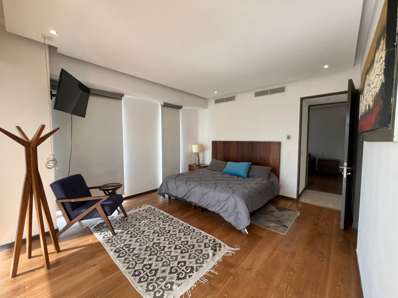 Departamento Amueblado En Renta Central Park Guadalajara  1 Recámara Y Estudio